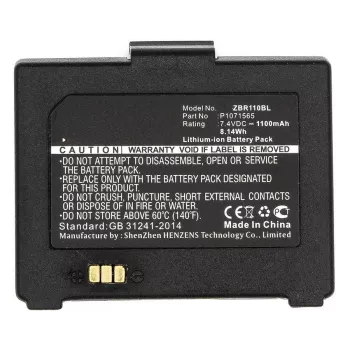 CoreParts MBXPR-BA043 akumulators Zebra ZQ110 printerim