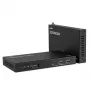 Lindy 100m Cat.6A 2 Host USB 3.2 Gen 1 & HDMI 4K60 tīkla raidītājs un uztvērējs