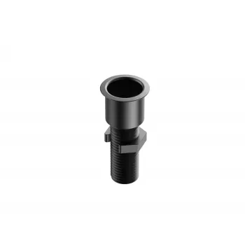 VivoLink VLDG24L-B galda kabeļa uzmava, melna, liela, līdz 55 mm