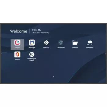 ViewSonic 75 collu 4K komerciālais displejs ar ProAV integrāciju