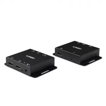 Lindy 50m Cat.6 HDMI & IR pagarinātājs ar PoC un vietējo izeju