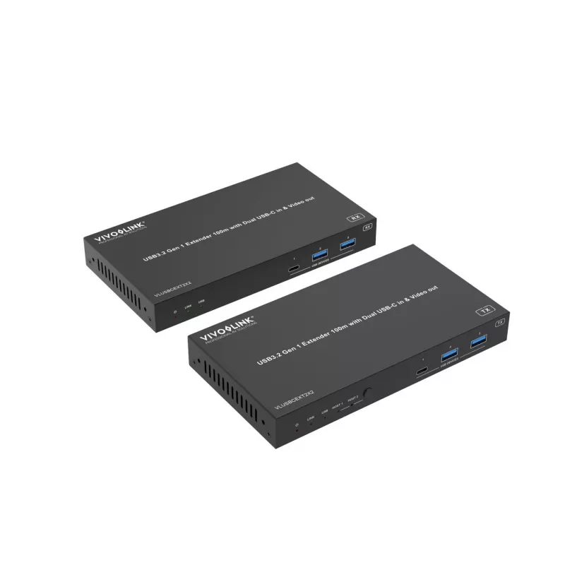 KVM pagarinātājs Vivolink VLUSBCEXT2X2 USB 2.0 1920x1200 150m