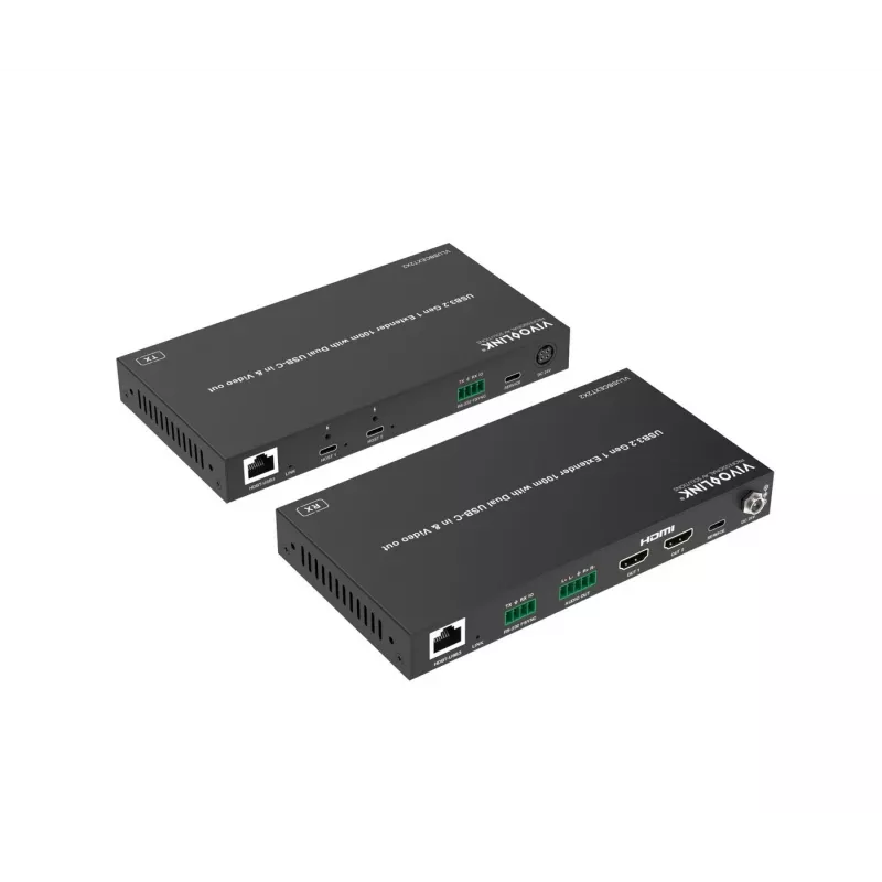 KVM pagarinātājs Vivolink VLUSBCEXT2X2 USB 2.0 1920x1200 150m