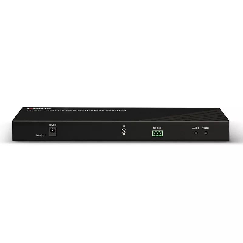 Lindy 9 Portu HDMI 10.2G Daudzskata Slēdzis Melns 30Hz