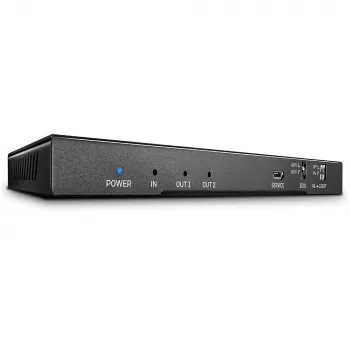 HDMI Sadalītājs Lindy 2 Portu HDMI 18G Sadalītājs ar Audio un Lejupmērošanu