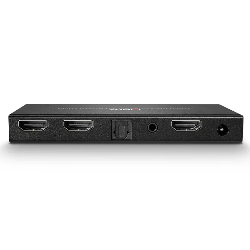 HDMI Sadalītājs Lindy 2 Portu HDMI 18G Sadalītājs ar Audio un Lejupmērošanu