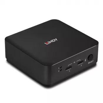 Lindy 2 Port Type C, Dual HDMI 4K60 KVM Slēdzis