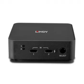 Lindy 2 Port Type C, Dual HDMI 4K60 KVM Slēdzis