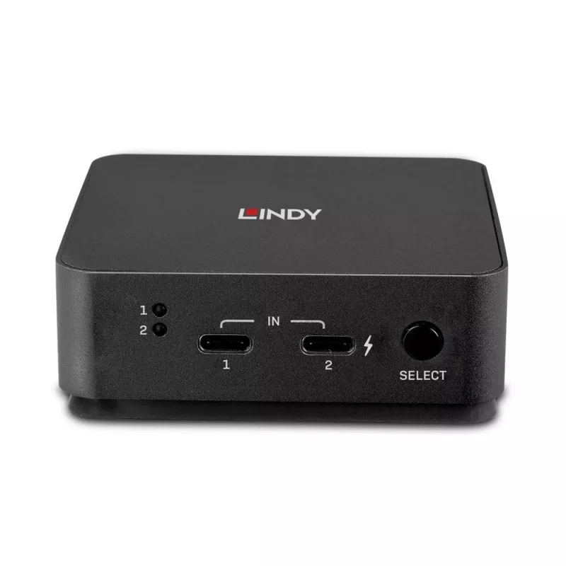 Lindy 2 Port Type C, Dual HDMI 4K60 KVM Slēdzis