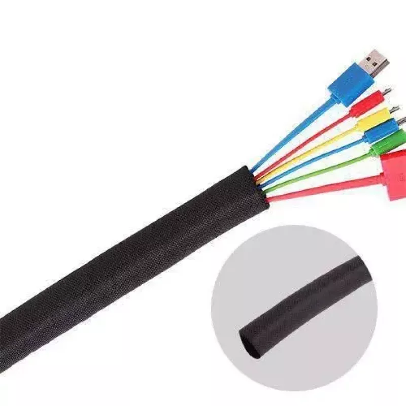 Vivolink VLSC3825000B kabeļu zeķe, melna, 1 gab.