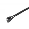 Vivolink VLSC3825000B kabeļu zeķe, melna, 1 gab.
