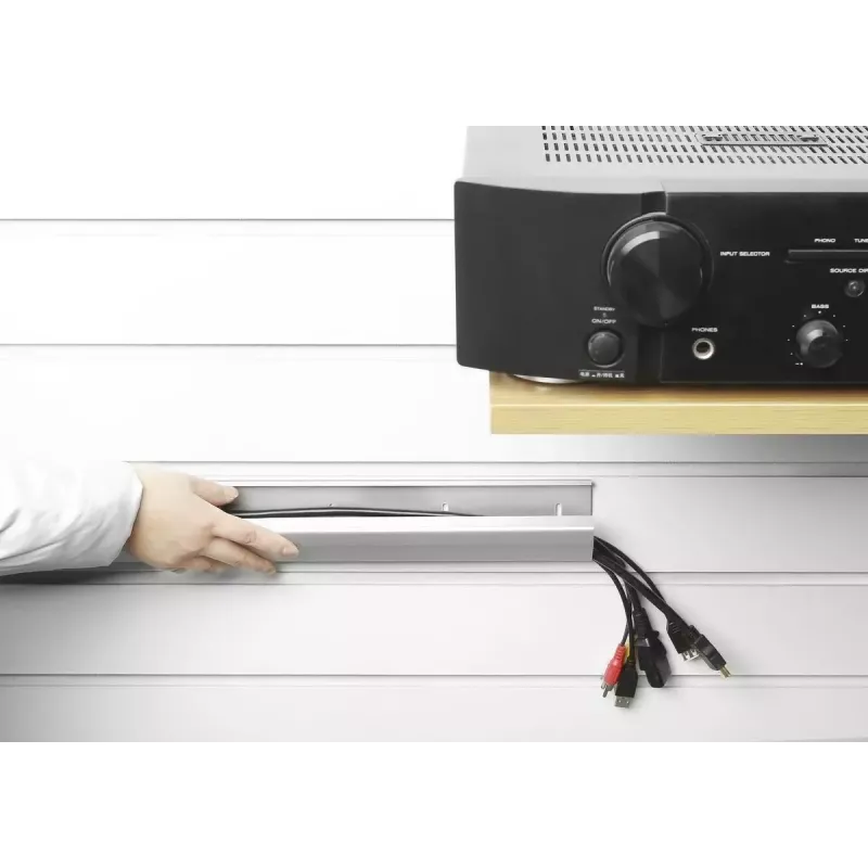 Vivolink VLWL110S alumīnija kabeļa pārsegs, sudraba, 1100 mm
