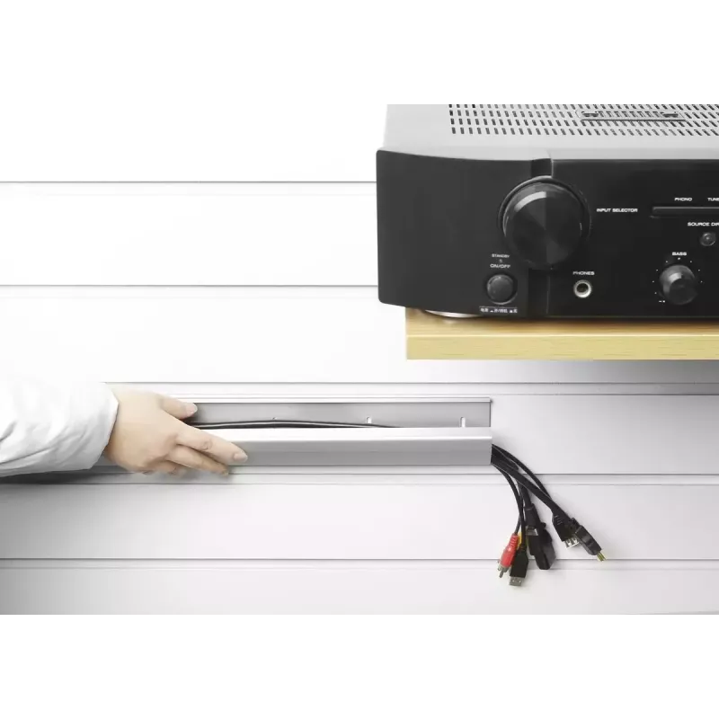 Vivolink VLWL110S alumīnija kabeļa pārsegs, sudraba, 1100 mm