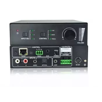 Vivolink VL120005 audio pastiprinātājs 2.0 kanāli, mājas, melns