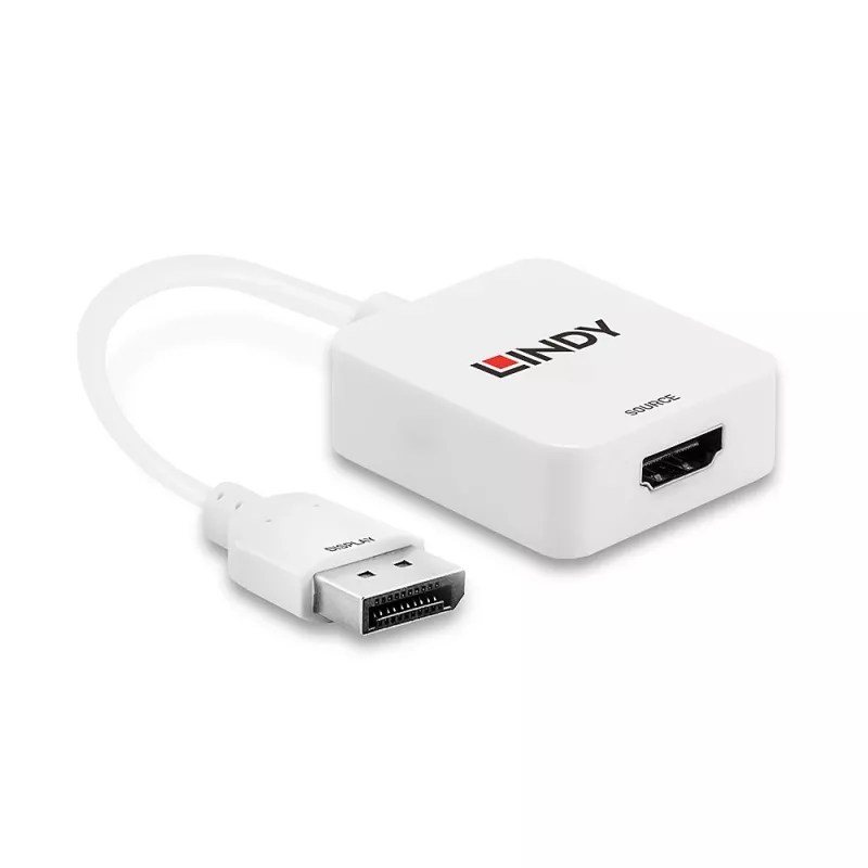 Lindy 38146 HDMI-DisplayPort pārveidotājs, 4K 3840x2160 30 Hz