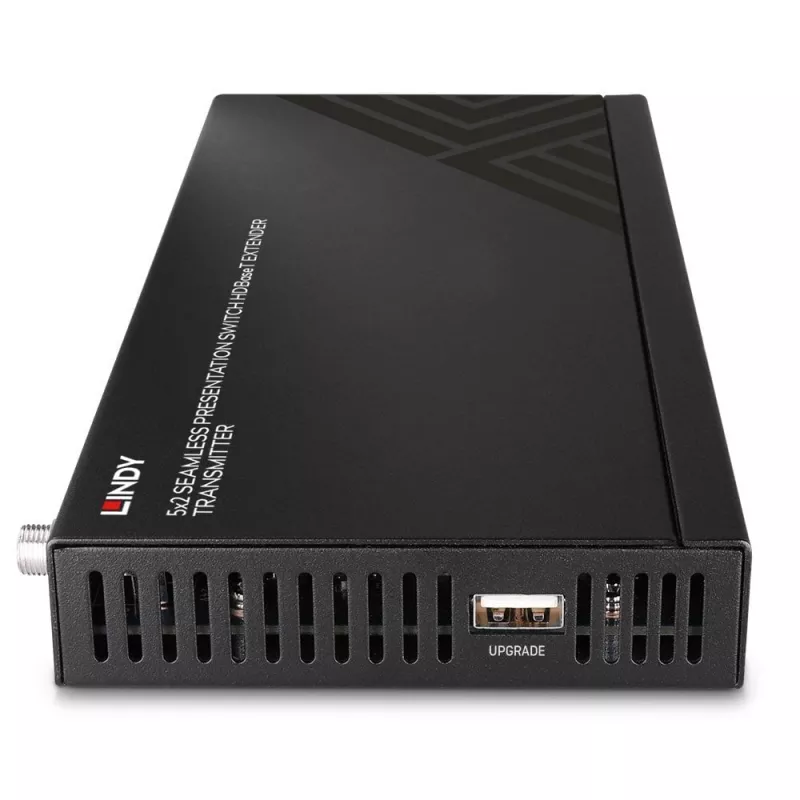 AV raidītājs Lindy 5 Portu Seamless Presentation Switch HDBaseT Extender 3840 x 2160 pikseļi