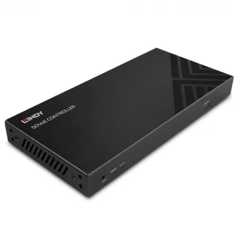 AV atkārtotājs Lindy SDVoE Controller 3840 x 2160 pikseļi Cat6 Vadu Micro-USB