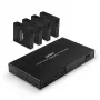 Lindy 70m Cat.6 4 Port HDMI 4K60 Sadalītājs-Pagarinātājs, 3840x2160 pikseļi, AV raidītājs un uztvērējs, 70 m, Vadu, Melns, HDCP