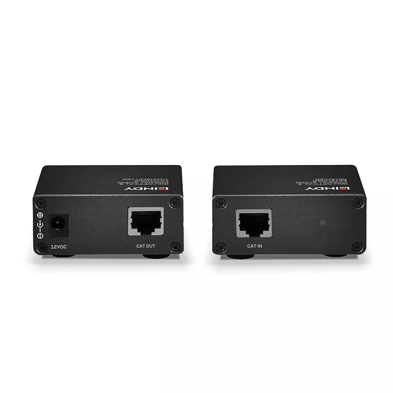 Lindy 150m Cat.6 TosLink un koaksiālā digitālā audio pagarinātājs (raidītājs un uztvērējs)