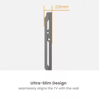 Sienas stiprinājums monitoram VivoLink WALL-SMALL — kompakts fiksēts kronšteins maziem ekrāniem