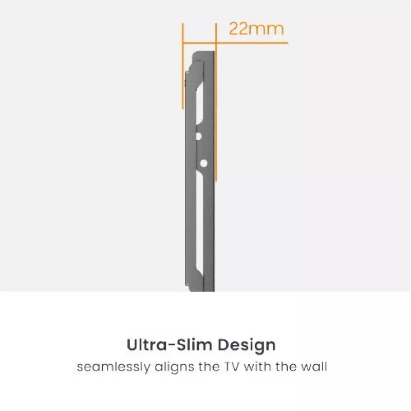 Sienas stiprinājums monitoram VivoLink WALL-SMALL — kompakts fiksēts kronšteins maziem ekrāniem