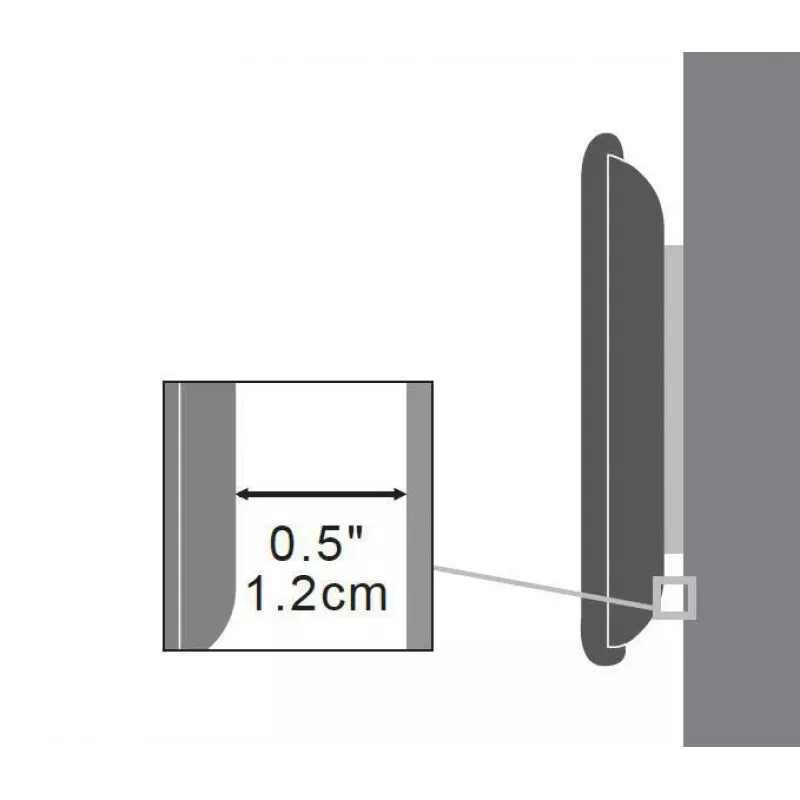 Vivolink VLMW1337 TV stiprinājums 94 cm (37 collas) Melns
