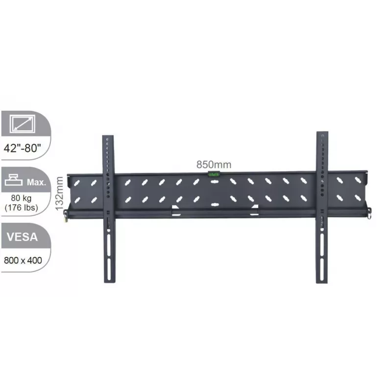 Vivolink VLMW4280 TV stiprinājums 80 collu (2.03 m) melns
