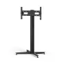 SMS Smart Media Solutions K12-030-EU-1 Brīvi stāvošs monitora statīvs, melns, līdz 75 collām, 50 kg
