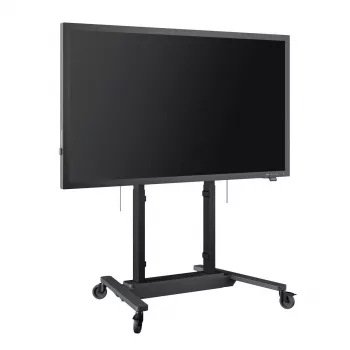 Vogel's RISE 4208 motorizēts displeja pacēlājs uz ratiņiem 80mm/s 700mm gājiens (Melns, ES)