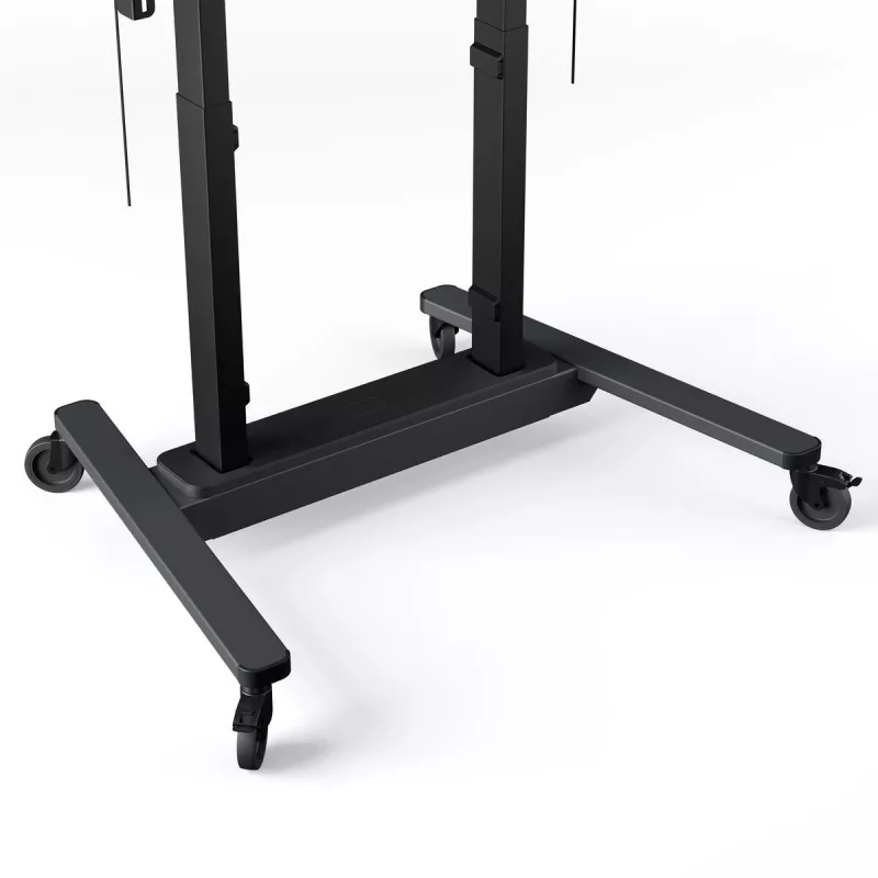 Vogel's RISE 4208 motorizēts displeja pacēlājs uz ratiņiem 80mm/s 700mm gājiens (Melns, ES)