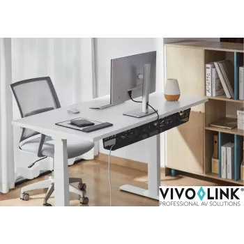 Kabeļu pārvaldnieks Vivolink VLUDCM914 Tērauds Melns 914mm