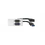Vivolink WI221295 sienas panelis ar HDMI un USB A, balts, 2 moduļi, USB 3.2