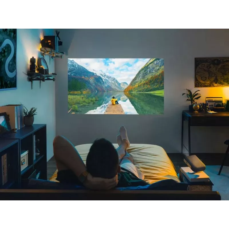 Viewsonic M1XG datu projektors, LED, WVGA (854x480), melns