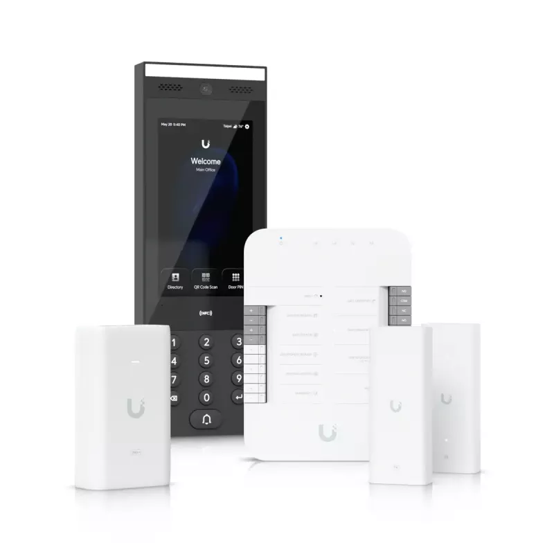 Ubiquiti G3 Gate Starter Kit drošības piekļuves kontroles sistēma Melns Pelēks Balts