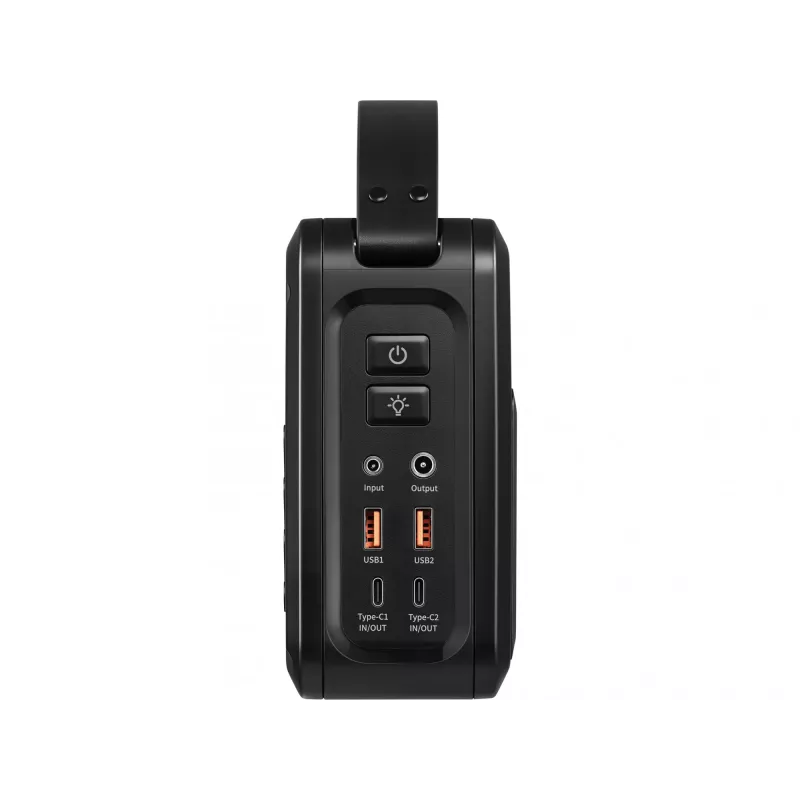 Pārnēsājama DC barošanas stacija SANDBERG Sandberg DC Power Station 72000 — LMFP 72 000 mAh, DC & USB-C ieeja, melna