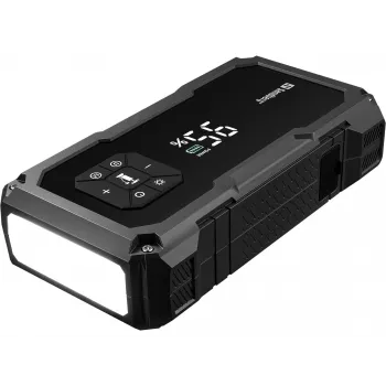 Pārnēsājams akumulatora palaidējs un riepu sūknis SANDBERG Sandberg Car Jumpstarter TirePump 10000 — 800 A starts, 2 A izeja, 5 V USB