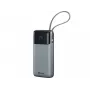 Powerbank SANDBERG All-in1 Powerbank 20000 PD 67W — 20000 mAh LiPo, 1×USB-A, 1×USB-C, 15W output, melns/pelēks