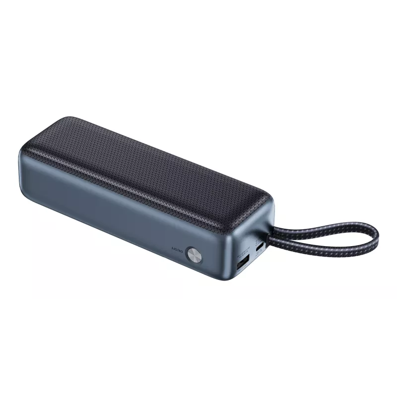 Pārnēsājams akumulators SANDBERG All-in1 Powerbank 20000 PD 130W — 20000 mAh, LiPo, USB-A 1x, USB-C 1x, 130 W, melns/pelēks