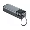 Pārnēsājams akumulators SANDBERG All-in1 Powerbank 20000 PD 130W — 20000 mAh, LiPo, USB-A 1x, USB-C 1x, 130 W, melns/pelēks