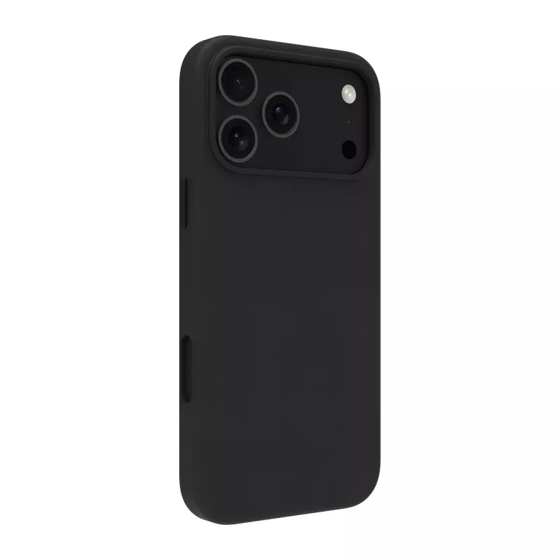 Mobilā telefona maciņš dbramante1928 Roskilde MS Cover Apple iPhone 17 Pro Max, vienkrāsains melns