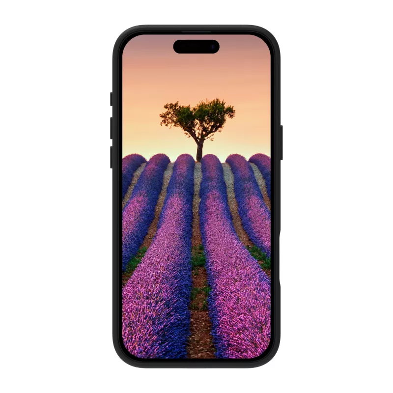 Mobilā telefona maciņš dbramante1928 Roskilde MS Cover Apple iPhone 17 Pro Max, vienkrāsains melns