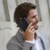 Maciņš dbramante1928 Lynge iPhone 13 Pro Max Melns 3 karšu nodalījumi