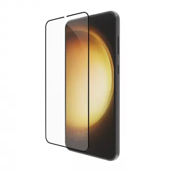 dbramante1928 Eco-Shield Galaxy S23+ matēts ekrāna aizsargs ar melnu malu, putekļu un skrāpējumu izturīgs