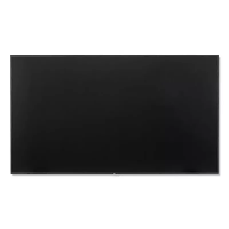 Profesionālais digitālās izkārtnes panelis NEC MultiSync M862 — 86 collu (2.18 m) LCD, 4K UHD 3840×2160, 550 cd/m², 24/7, Melns
