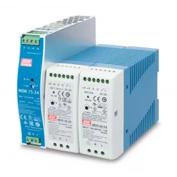 Barošanas bloks PLANET PWR-40-24, 40 W, 24 V, 100–240 V AC, pasīvā dzesēšana, LED indikators