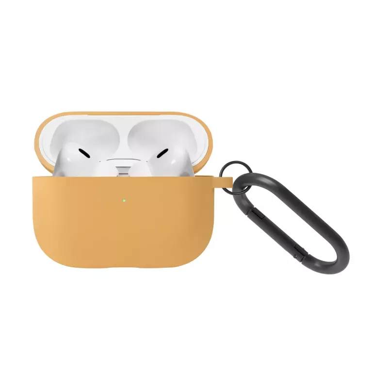 Native Union Roam apvalks AirPods Pro 2, alumīnijs, polikarbonāts, silikons, tērauds, 16 g, dzeltens