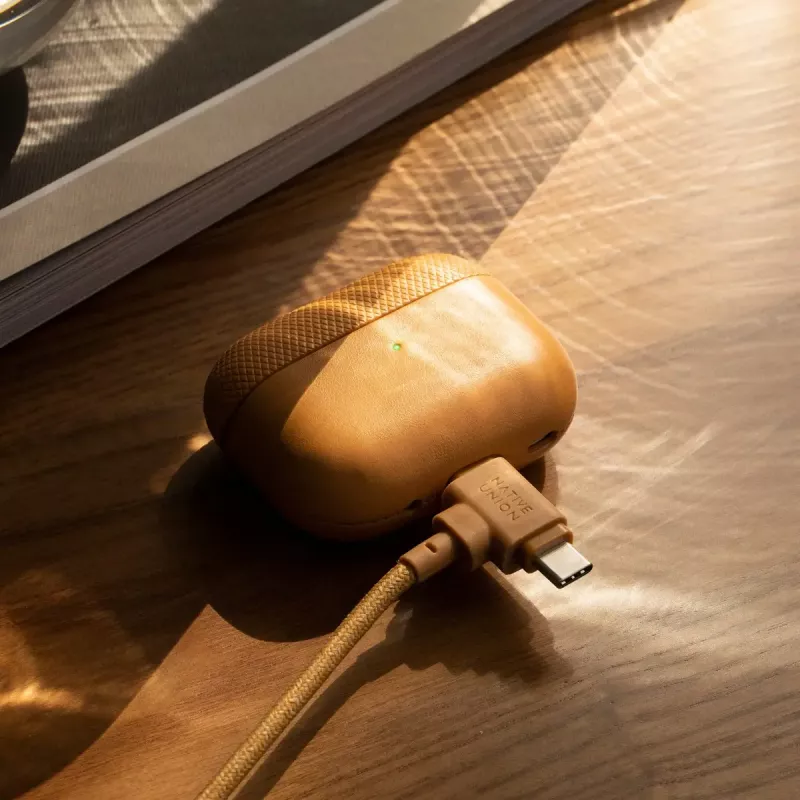 Native Union (Re)Classic aizsargvāciņš AirPods Pro uzlādes futrālim, dzeltens