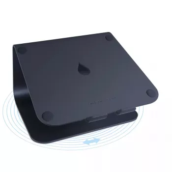 Laptop Statīvs Rain Design MSTAND360 360° Rotējošs Melns Alumīnijs