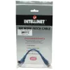 Intellinet tīkla vads Cat5e 0,5m zils CCA U/UTP PVC RJ45 zeltīti kontakti Snagless Booted mūža garantija