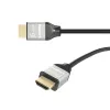 j5create JDC52 HDMI kabelis Ultra HD 4K, melns/pelēks, 2 m